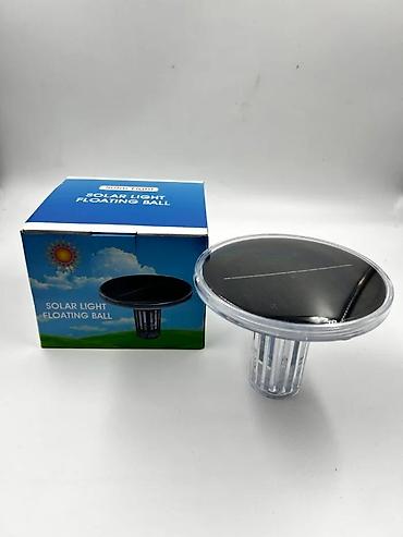 Günəş lampaları: Hovuz fənəri göbələk Bu Günəş enerjisi ilə işləyən üzən işıq topu — 4
