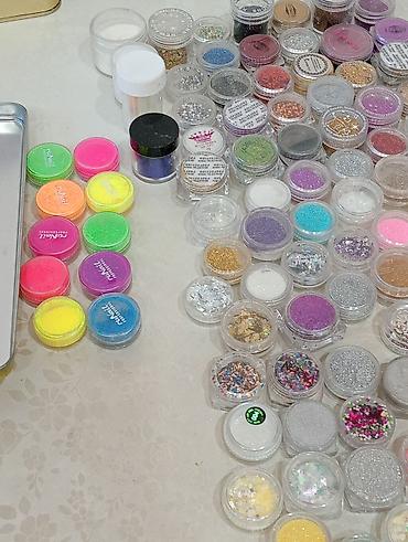sade dırnaq bezekleri: 100 dən çox müxtəlif növ vtirkalar,zərlər,qaşlar,neon — 4
