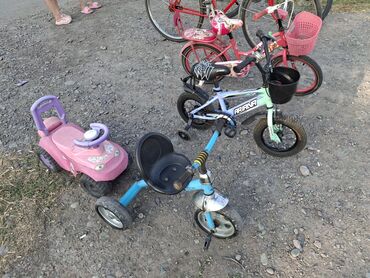 детские трехколесные велосипеды: Детский велосипед, 2-колесный, 6 - 9 лет, Б/у