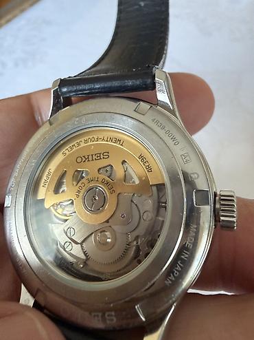 японские часы: Классические часы часы, Seiko, Аллой, Япония, Оригинал, Мужские, Б/у — 5