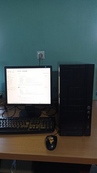 Настольные ПК и рабочие станции: Компьютер, ядер - 2, ОЗУ 8 ГБ, Для работы, учебы, Б/у, Intel Pentium, HDD + SSD