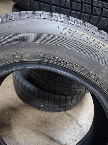 Шины: Шины 185 / 65 / R 15, Зима, Б/у, Легковые, Bridgestone — 6