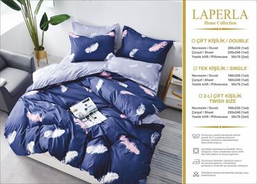Pastel dəstləri: Laperla yataq dəsti. Parça pambıqdır Ölçü tək nəfərlik Çxol 160*220 — 11