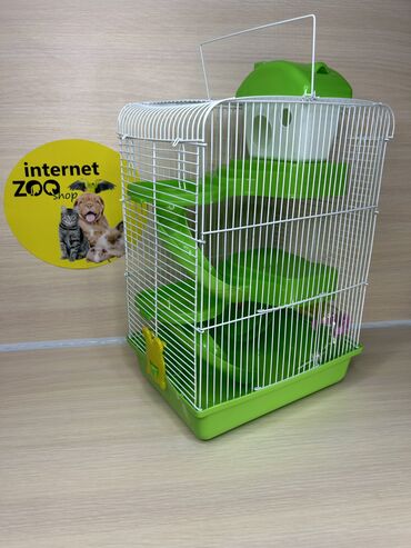 Зоотовары: Продаются клетки для хомячков, кроликов, морских свинок, ежей. Есть — 15