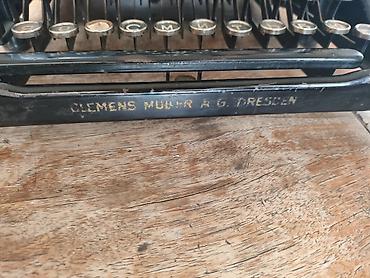 персональный компьютер: URANIA mexaniki yazı makinası – Clemens Müller A.G., Dresden — 2