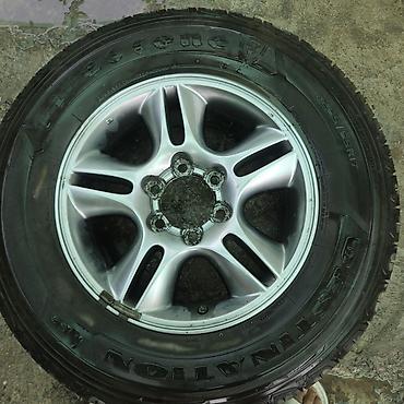 мокрый: Диск с шиной шина новый на ЖХ - Размер шины: P265/65R17 (указано на — 1
