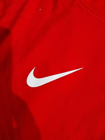 idman salvari: Futbolka, Nike, L, rəng - Qırmızı — 4