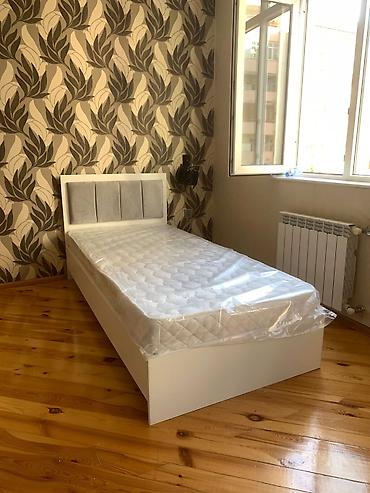 bazali tek carpayilar: Tək nəfərlik çarpayı və döşək - Ölçü: təxmini 90x200 sm (tək nəfərlik — 1