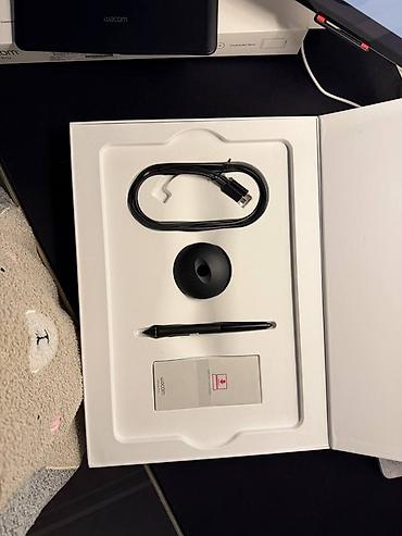 графические планшеты genius: Wacom, Б/у, Кабель, Совместим с Windows — 4