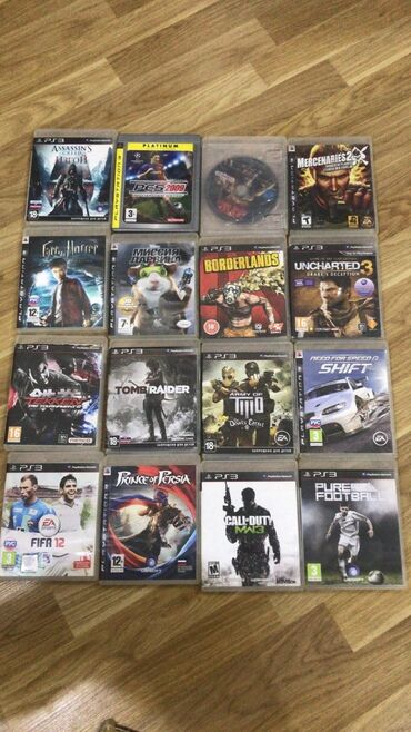 ea fc 24: PS3 disk oyunları kolleksiyası Toplu şəkildə müxtəlif janrlardan 16
