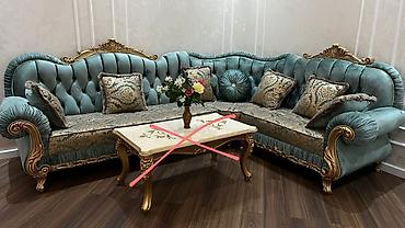 ucuz divan: Künc divan 660₼. Açılmır baza var 3/2. Jurnalni istəyən əlavə ödənişlə — 1