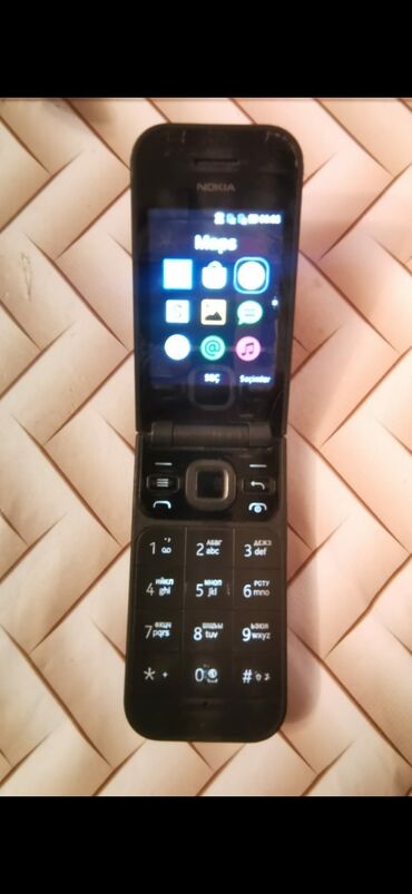 nokia 6210: Nokia 2760 Flip, < 2 GB Memory Capacity, rəng - Qara, Düyməli