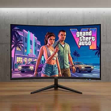 cbc sport canli tv: AIWA GAMING MD240K-V 24" WLED Curved 165Hz monitor - Ekran ölçüsü: 24 — 1