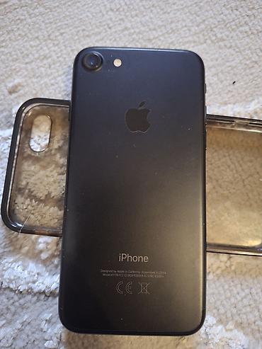 IPhone 7, Б/у, 32 ГБ, Черный, Чехол