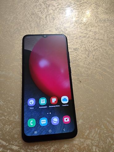samsung t: Samsung Galaxy A02 S, 32 GB, rəng - Mavi, İki sim kartlı — 1