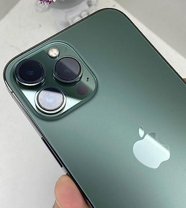 Apple iPhone: IPhone 13 Pro Max, Б/у, 256 ГБ, Alpine Green, Чехол, 76 % — 4