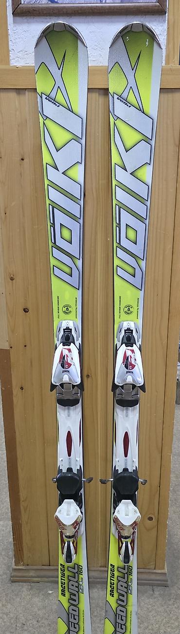 ремонт лыжи: Горные лыжи Völkl Racetiger Speedwall SL 160 с креплениями Marker, б/у — 3