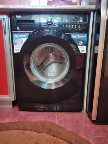 beko kondisioner istilik rejimi: Paltaryuyan maşın Beko, 8 kq, Qurutma var