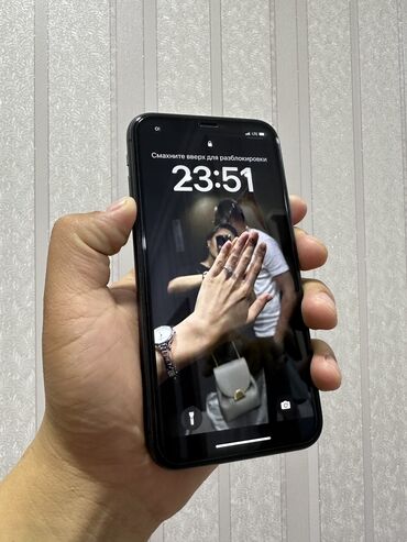 xiaomi redmi 10 цена в бишкеке: IPhone 11, Б/у, 128 ГБ, Черный, Защитное стекло, Чехол, 78 %