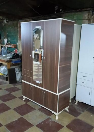 Dolablar: Yeni, Açılan, 3 qapılı Düz dolab, Qarderob, paltar dolabı, Azərbaycan — 2