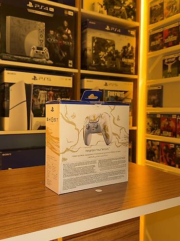sony zv1: Ghost of Yōtei Limited Edition DualSense(Yeni) 🗡️ Unikal dizayn — 2