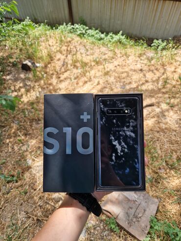 samsung galaxy s11: Samsung Galaxy S10 Plus, Б/у, 128 ГБ, цвет - Черный, 2 SIM