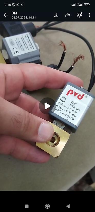 solenoid: PVD elektromaqnit klapanlar 4 ədər var yenidir magazalarda 1 ədədi 50 — 4