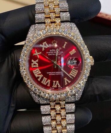 qizil saatlar instagram: Новый, Наручные часы, Rolex, цвет - Красный