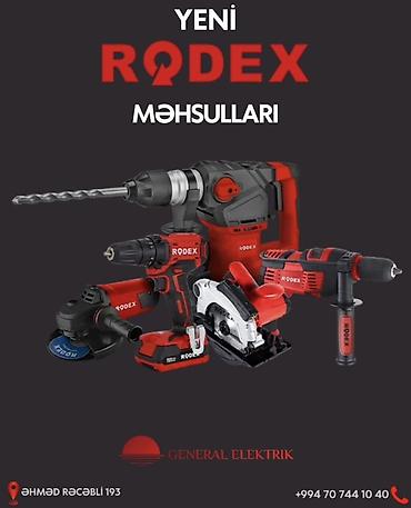 Ev və bağ: RODEX elektrik alətləri — peşəkarlar və həvəskar ustalar üçün geniş — 3