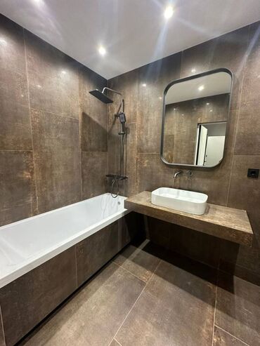 квартира с панорамными окнами: 2 комнаты, 57 м², Элитка, 11 этаж, Дизайнерский ремонт
