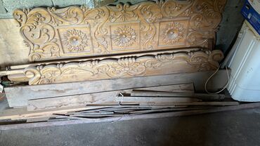 кровать ручной работы из дерева: Эки кишилик Керебет, Колдонулган