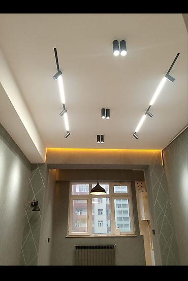 asma tava: LED işıqlandırma və tavan dizaynı xidməti - Gərgi və alçıpan — 4