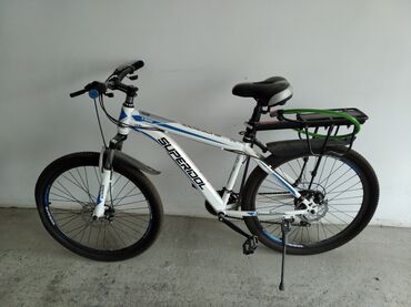 Велосипеды: Продам велосипед новый колёса 26" рама 17" корея
