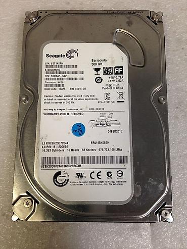 125: Накопитель для ПК, Б/у, Seagate, HDD, 512 ГБ, 3.5", Для ПК — 1