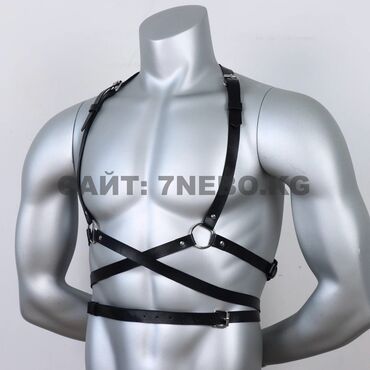 Товары для взрослых: Портупея LM127 Два тонких ремешка спускаются вдоль груди, где — 5