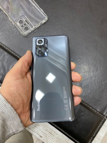 xiaomi redmi note 10 pro: Xiaomi Redmi Note 10 Pro | 128 GB | rəng - Boz 
 | Zəmanət, Sensor, Barmaq izi