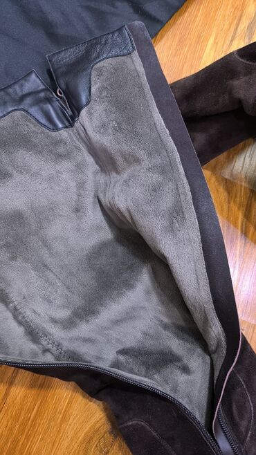 Сапоги: Сапоги, 36, Basconi, Б/у, цвет - Коричневый, Бесплатная доставка — 9