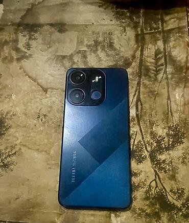 7 pro: Tecno Spark, Б/у, 64 ГБ, цвет - Синий, 2 SIM — 1