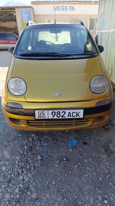 Daewoo: Daewoo Matiz: 1998 г., 0.8 л, Механика, Бензин, Седан