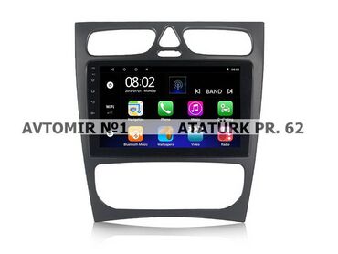 avto manitorlar: Mercedes-Benz W203 2008 android monitor DVD-monitor ve android