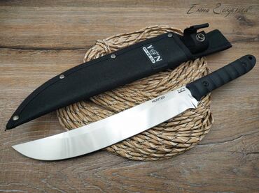 мяса рубка: Нож VN Pro Hunter, сталь AUS-8, рукоять G10, ножны нейлон Общая