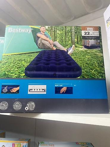 Матрастар: Надувной матрас Bestway - Размер: 188 × 99 × 22 см (односпальный — 1
