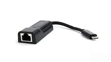 Druga oprema za računare i laptopove: USB-C Gigabit mrežni adapter (Cablexpert), dužina kabla 15 cm. - — 1