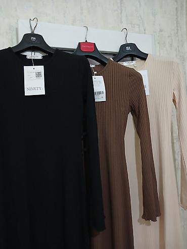 pull bear: Повседневное платье, Made in KG, Лето, Длинная модель, Прямое, XL — 2