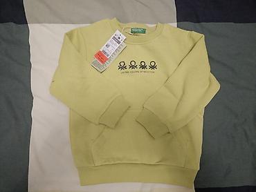 tedi majice: Prodajem United Colors of Benetton duksericu u svetlo žutoj boji — 1