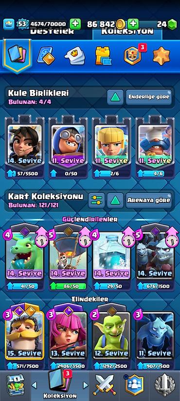 clash royale hesabı: Clash royale hesabıdı çox eziyyet var hesabda hesaba royale pass — 3