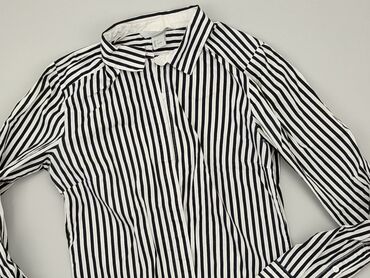 bluzki kopertowe wiązane w pasie: Koszula Damska, H&M, XS, stan - Bardzo dobry