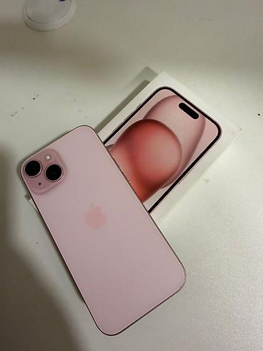 iphone 6s roze gold: IPhone 15, 128 GB, Çəhrayı, Face ID — 1