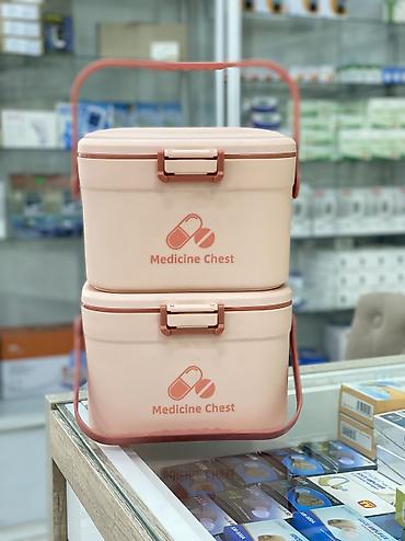Пластиковый контейнер‑аптечка «Medicine Chest». - Материал: прочный