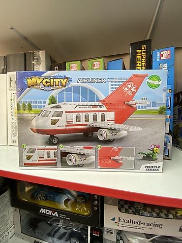 рубанок электрический: Конструктор MY CITY Airliner, серия Vehicle Series. Набор для сборки — 2